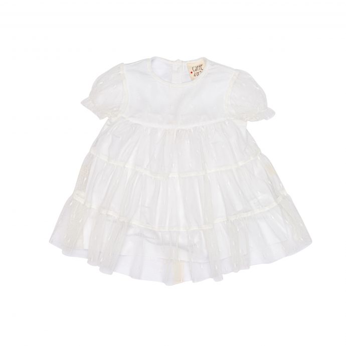 Polka dots tulle dress