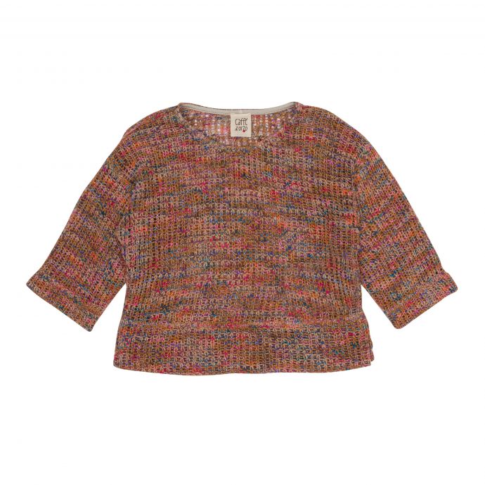 Knitted multicolor sweater