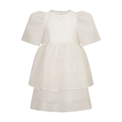 Silk organza princess dress 