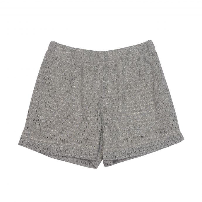 Shorts jersey traforato