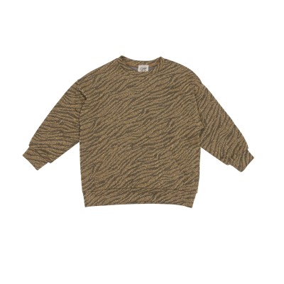 Felpa jacquard zebra