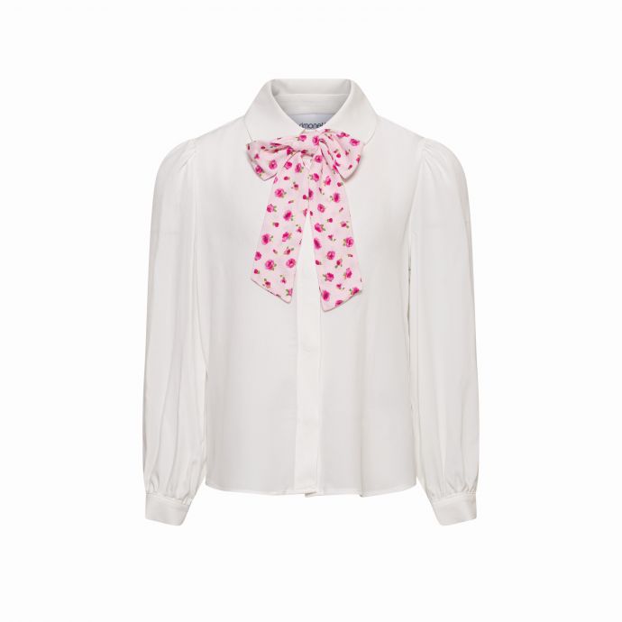 Shirt with bow