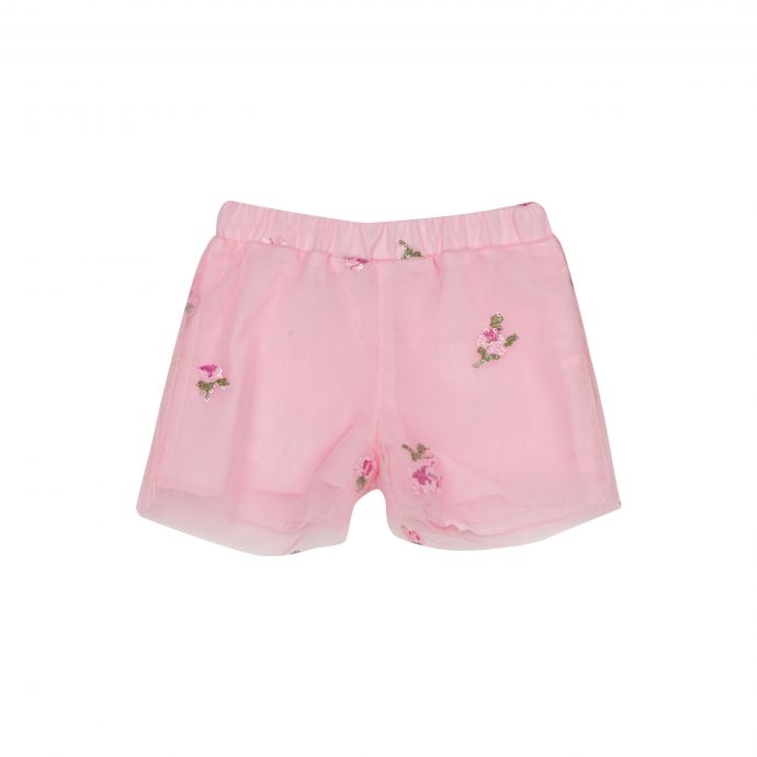 Embroidered shorts