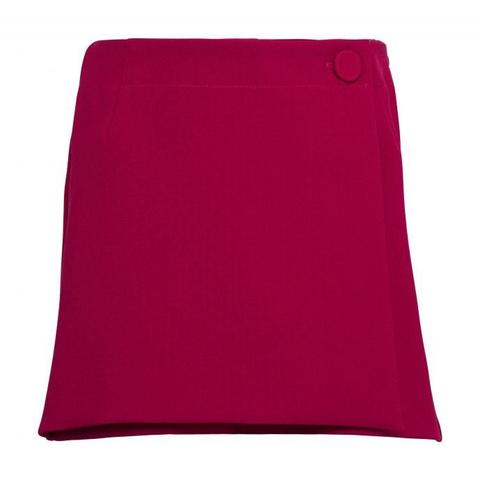 Skort with button
