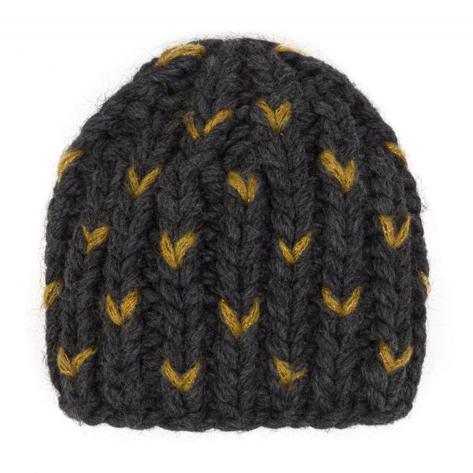 Hat with hearts